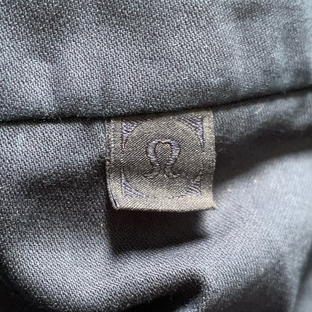 Lululemon Commission Pant Classic *Swift Cotton True Navy Size 34 - Picture 8 of 8